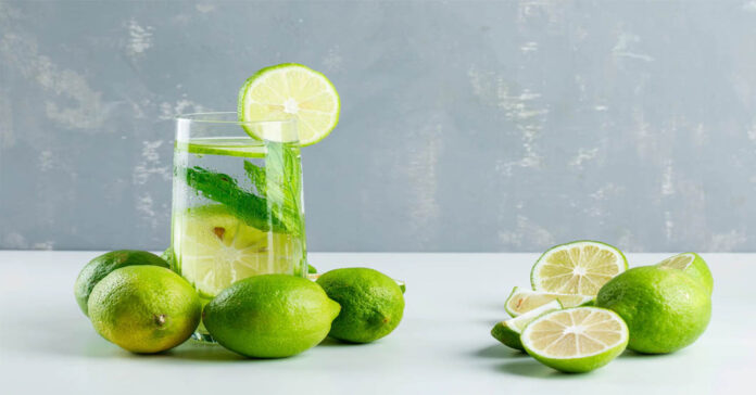 lemon water